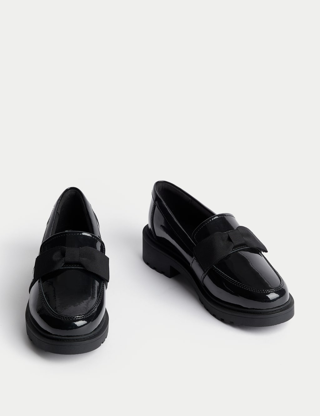 Kids' Chunky Loafer Leather School Shoes (2½  Large - 7 Large) 2 of 4
