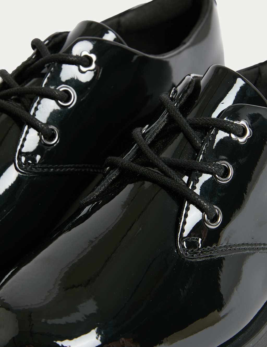 Kids' Leather School Shoes (13 Small - 7 Large) 3 of 4