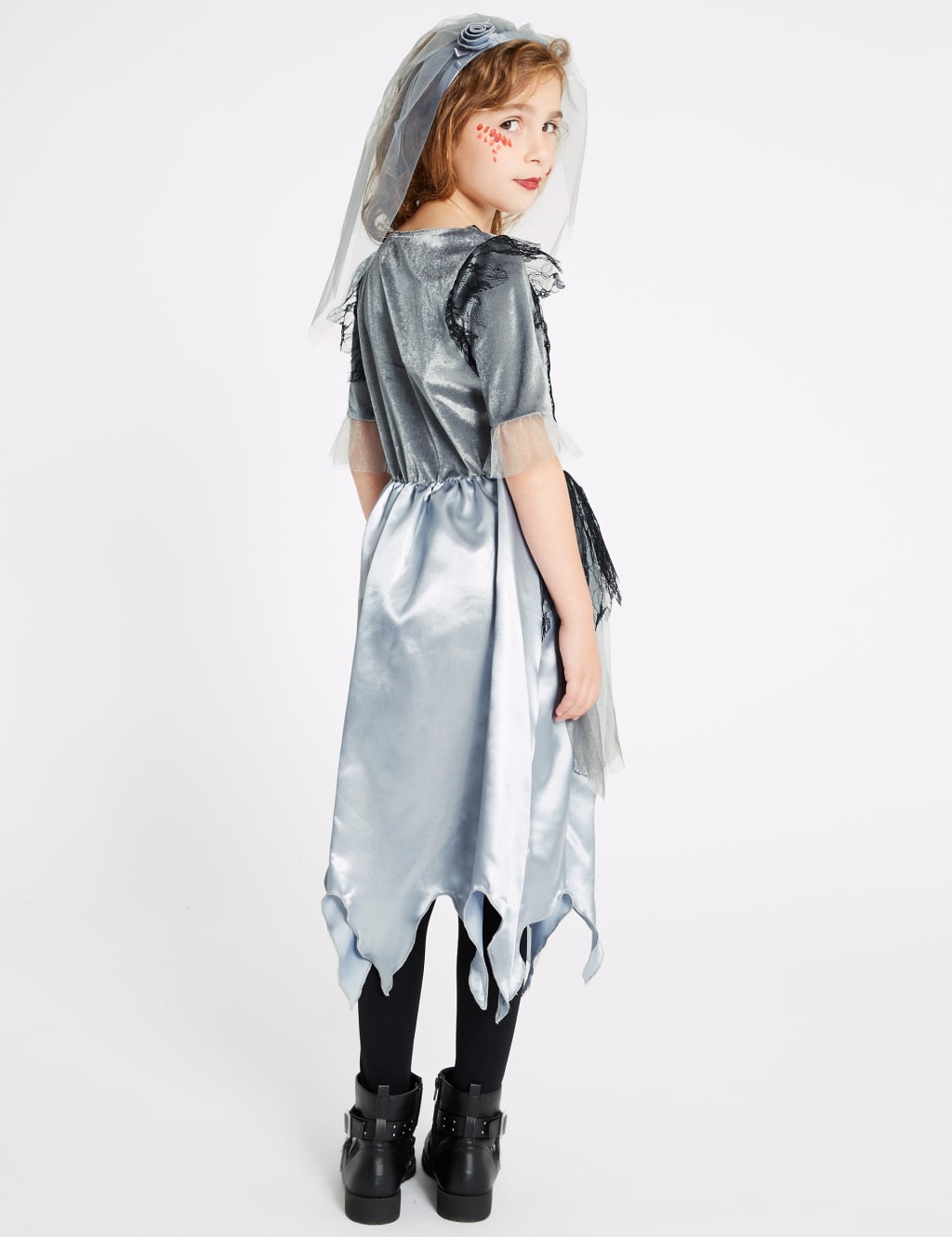 Kids' Zombie Bride Dress Up 3 of 4