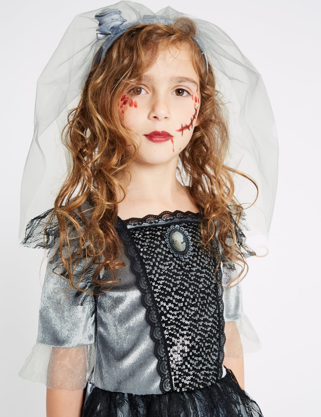 Kids' Zombie Bride Dress Up 4 of 4