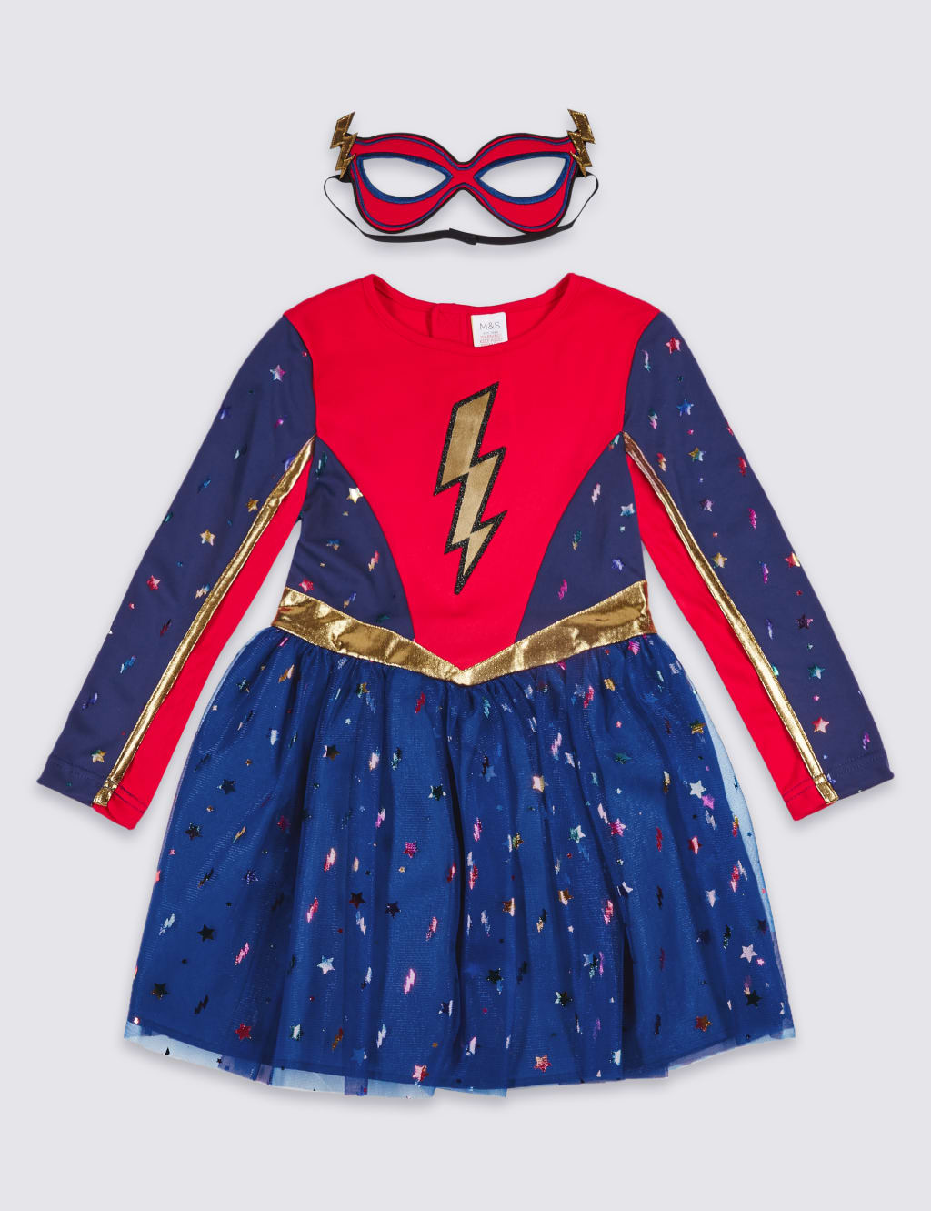 Kids Heroic Fancy Dress Up M S