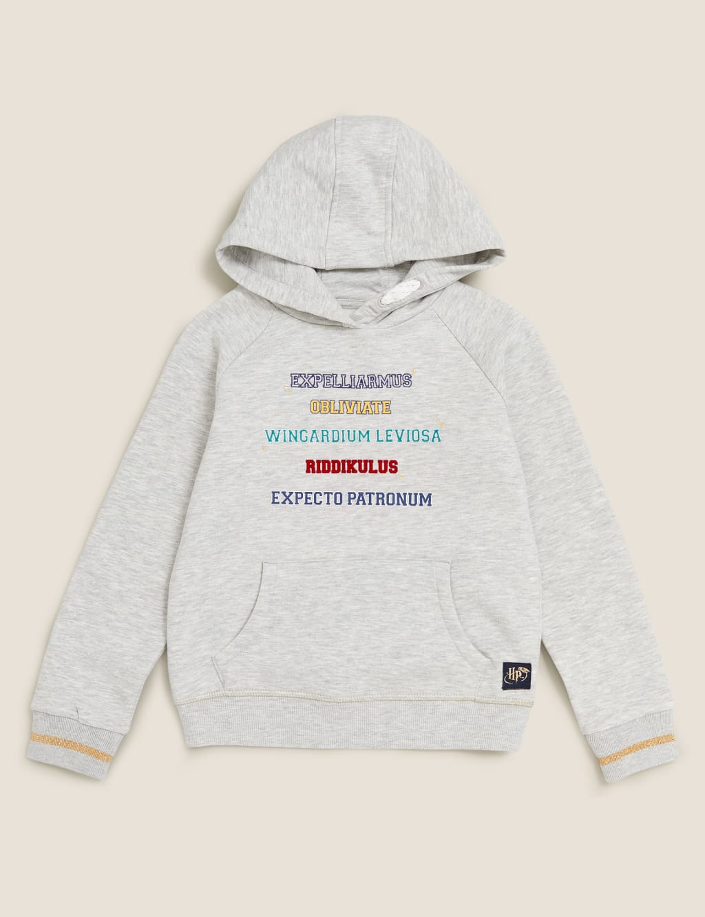Harry Potter Cotton Spells Slogan Hoodie 6 16 Yrs M S Collection M S