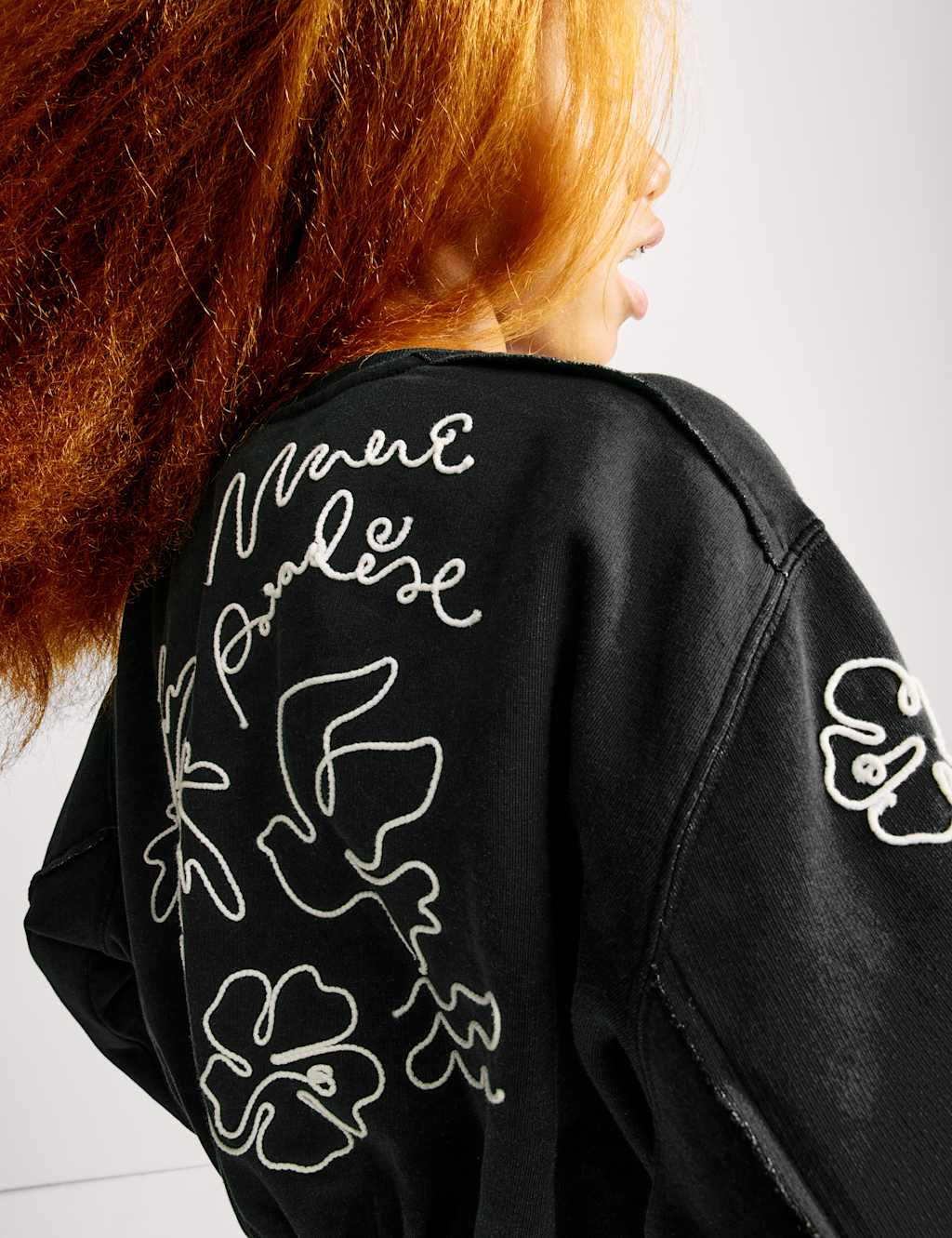 Cotton Rich Paradise Embroidered Sweatshirt (6-16 Yrs) 6 of 8