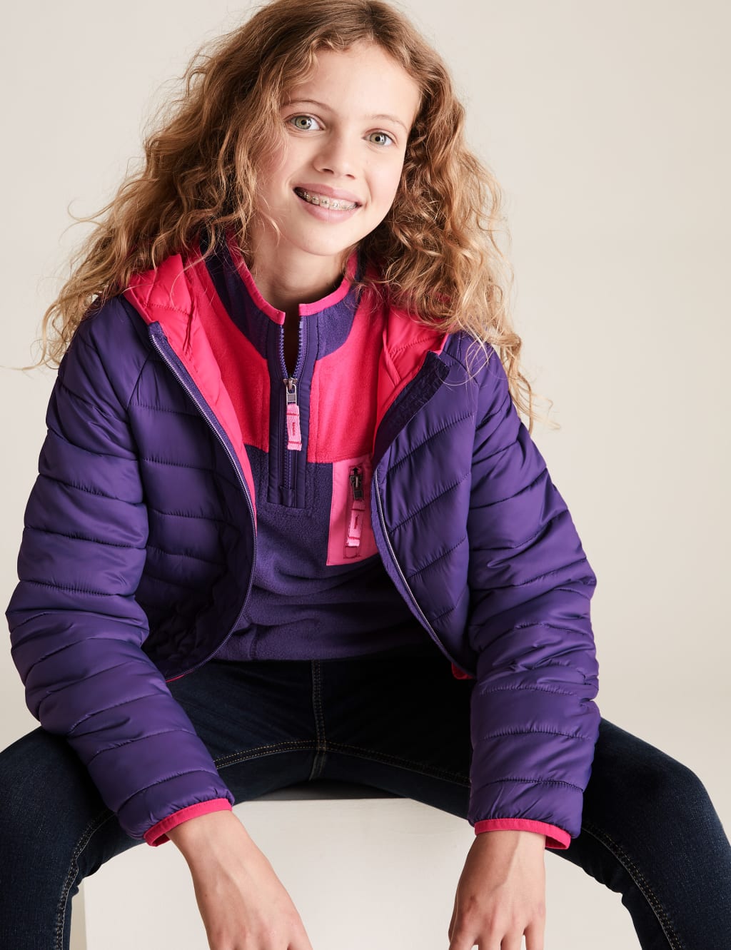 Colour Block Fleece (2-16 Yrs) 3 of 5