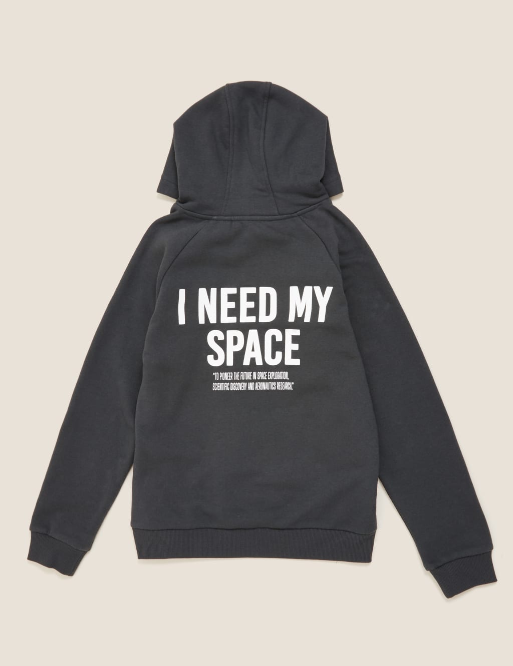 Cotton Rich NASA Graphic Hoodie 6 14 Yrs M S Collection M S