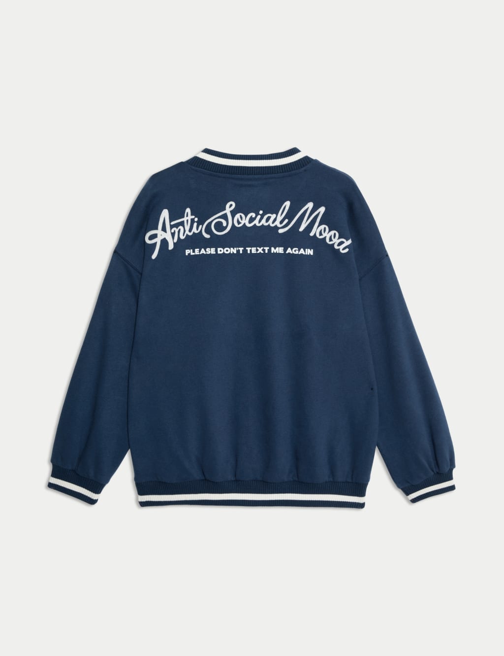 Cotton Rich Slogan Sweatshirt (6-16 Yrs) 5 of 5