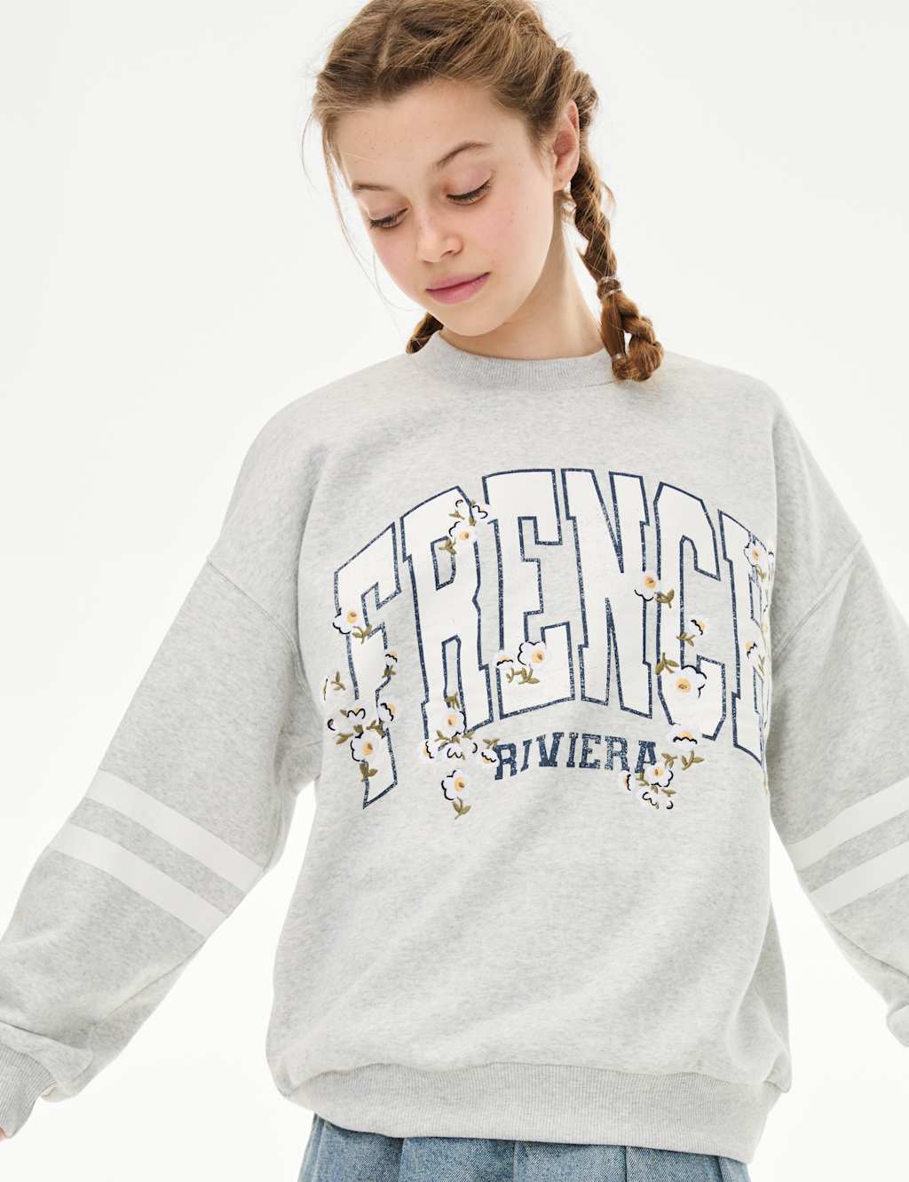 Cotton Rich French Riviera Sweatshirt (6-16 Yrs) 3 of 6