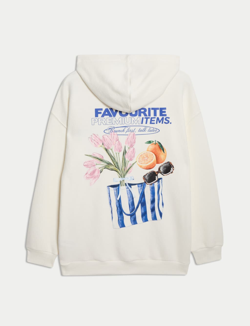 Cotton Rich Print Hoodie (6-16 Yrs) 5 of 5