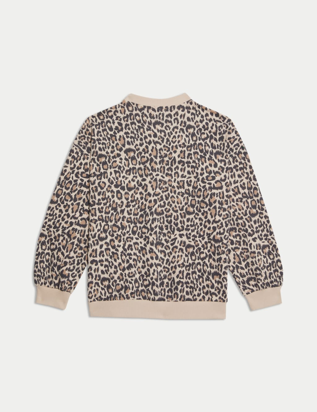 Cotton Rich Animal Print Slogan Sweatshirt (6-16 Yrs) 5 of 5