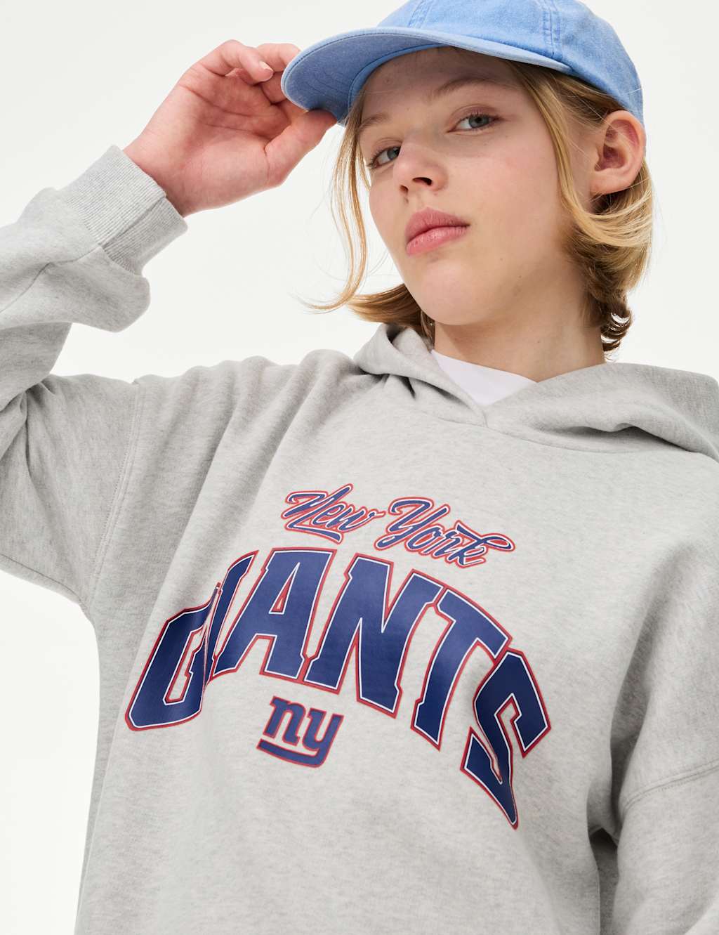 Cotton Rich New York Giants™ Hoodie (6-16 Yrs) 3 of 6