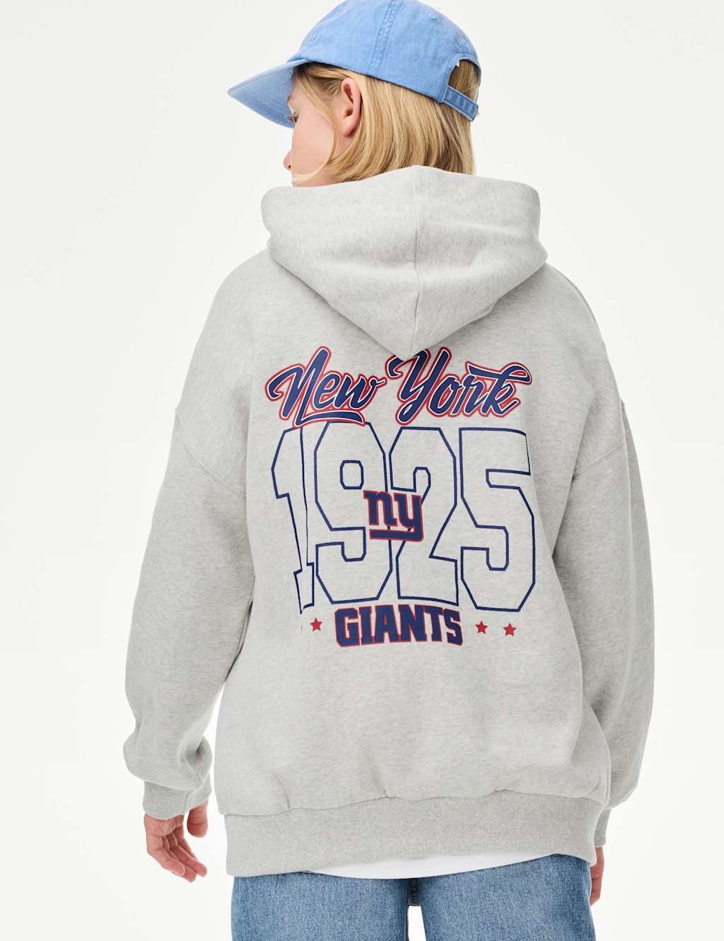 Cotton Rich New York Giants™ Hoodie (6-16 Yrs) 4 of 6