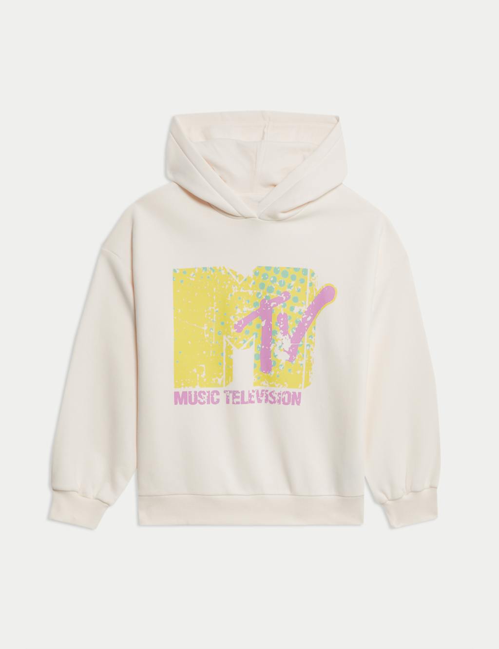 Cotton Rich MTV™ Hoodie (6-16 Yrs) 2 of 6