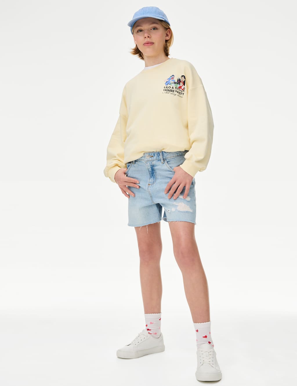 Cotton Rich Lilo & Stitch™ Sweatshirt (6-16 Yrs) 3 of 6