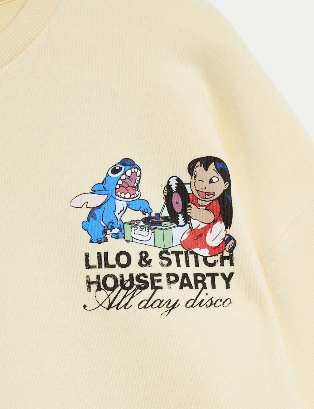 Cotton Rich Lilo & Stitch™ Sweatshirt (6-16 Yrs) 5 of 6
