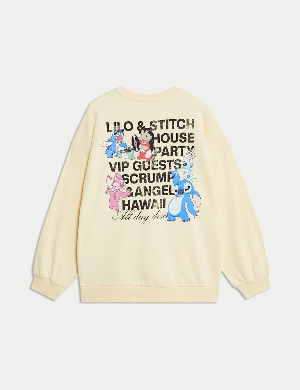 Cotton Rich Lilo & Stitch™ Sweatshirt (6-16 Yrs) 6 of 6