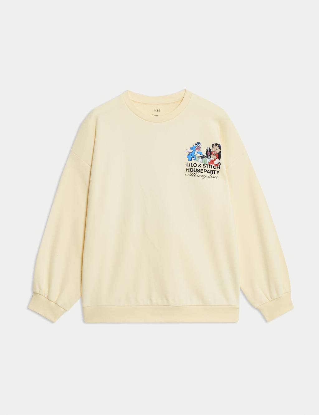 Cotton Rich Lilo & Stitch™ Sweatshirt (6-16 Yrs) 2 of 6