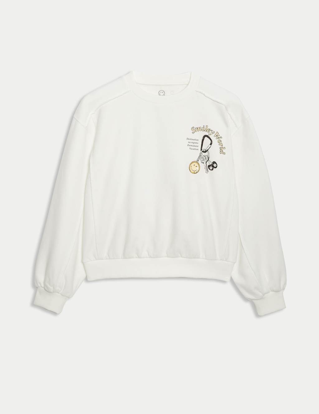 Cotton Rich SmileyWorld® Sweatshirt (2-16 Yrs) 2 of 9
