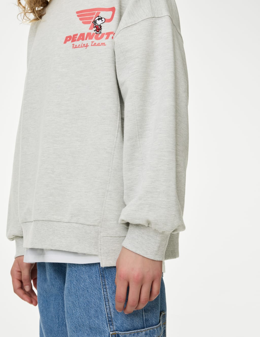 Cotton Rich Snoopy™ Print Sweatshirt (6-16 Yrs) 4 of 6