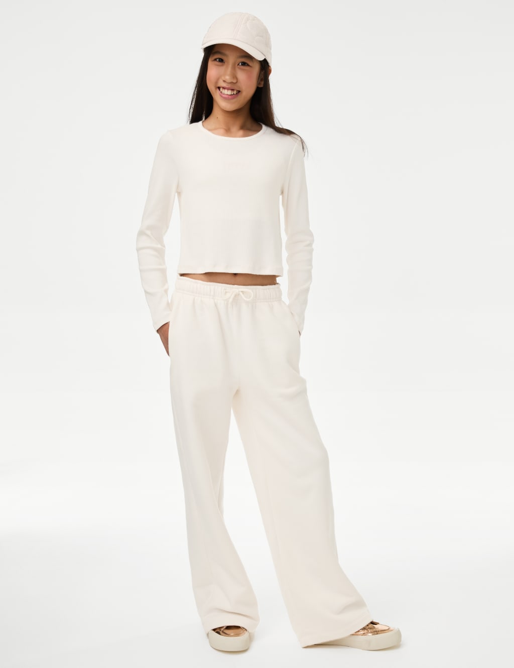 Cotton Rich Ribbed Top (6-16 Yrs) 3 of 5