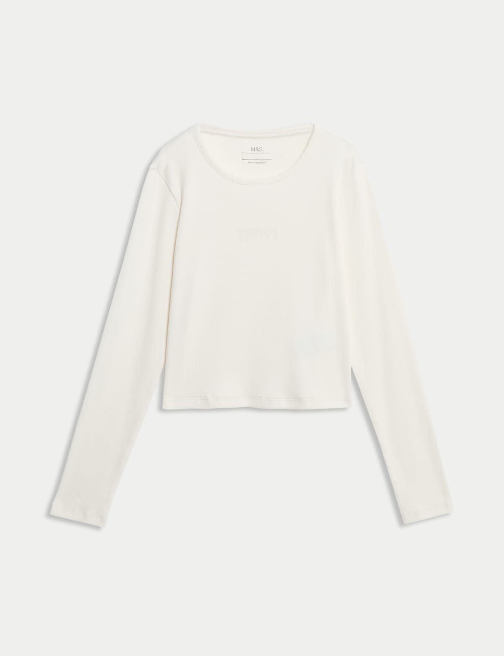 Cotton Rich Ribbed Top (6-16 Yrs) 2 of 5