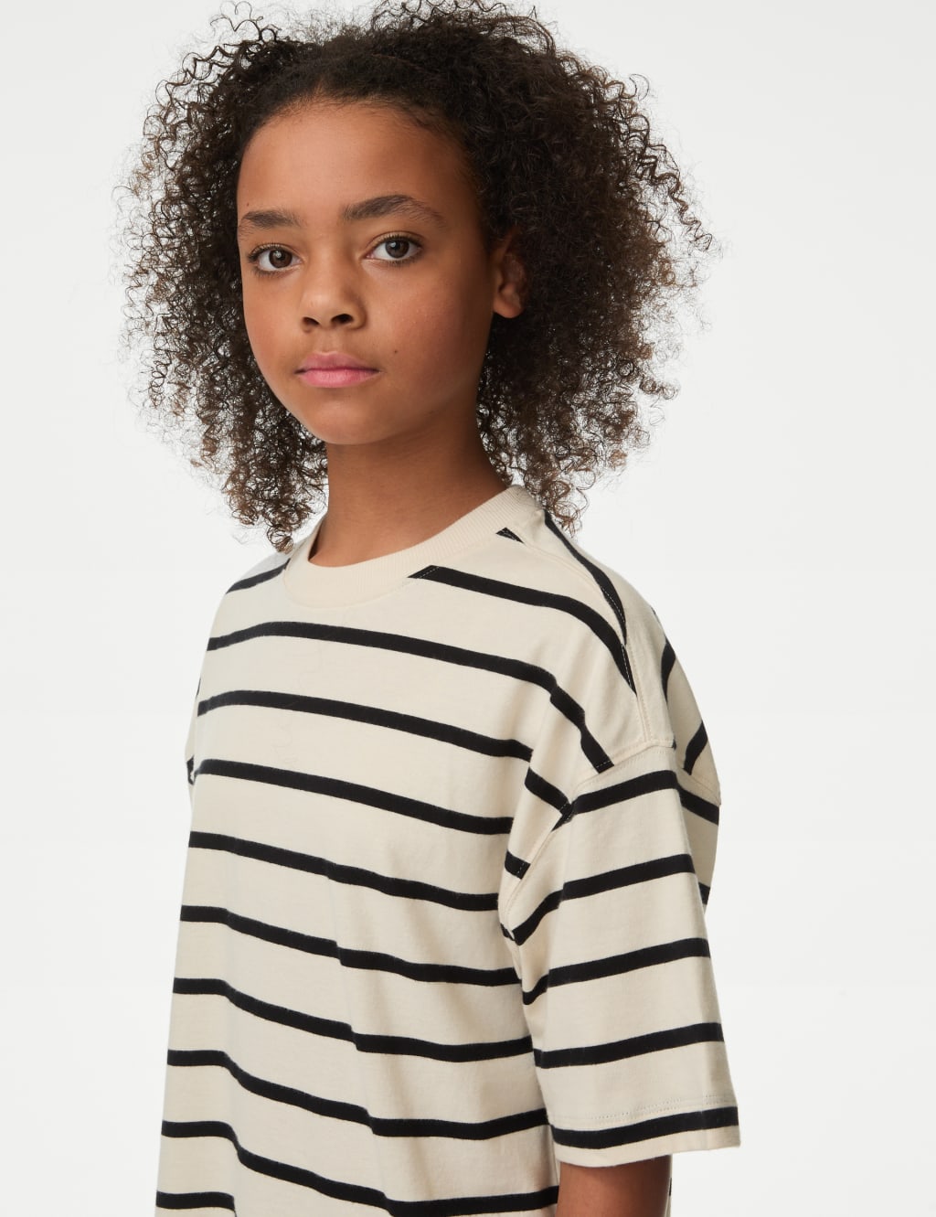 Pure Cotton Striped T-Shirt (6-16 Yrs) 3 of 5