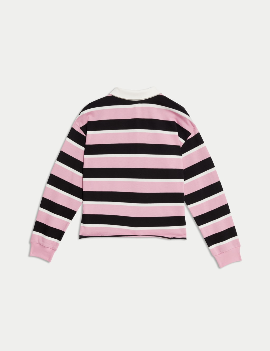 Pure Cotton Striped Rugby Top (6-16 Yrs) 5 of 5
