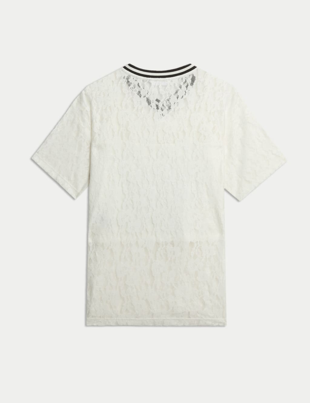 Cotton Blend Lace Print Top (6-16 Yrs) 5 of 5