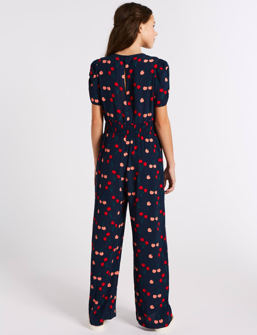 Cherry Print Jumpsuit (3-16 Years) 3 of 4