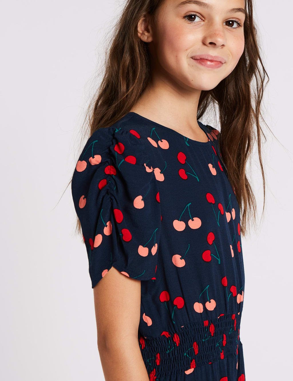 Cherry print jumpsuit shop