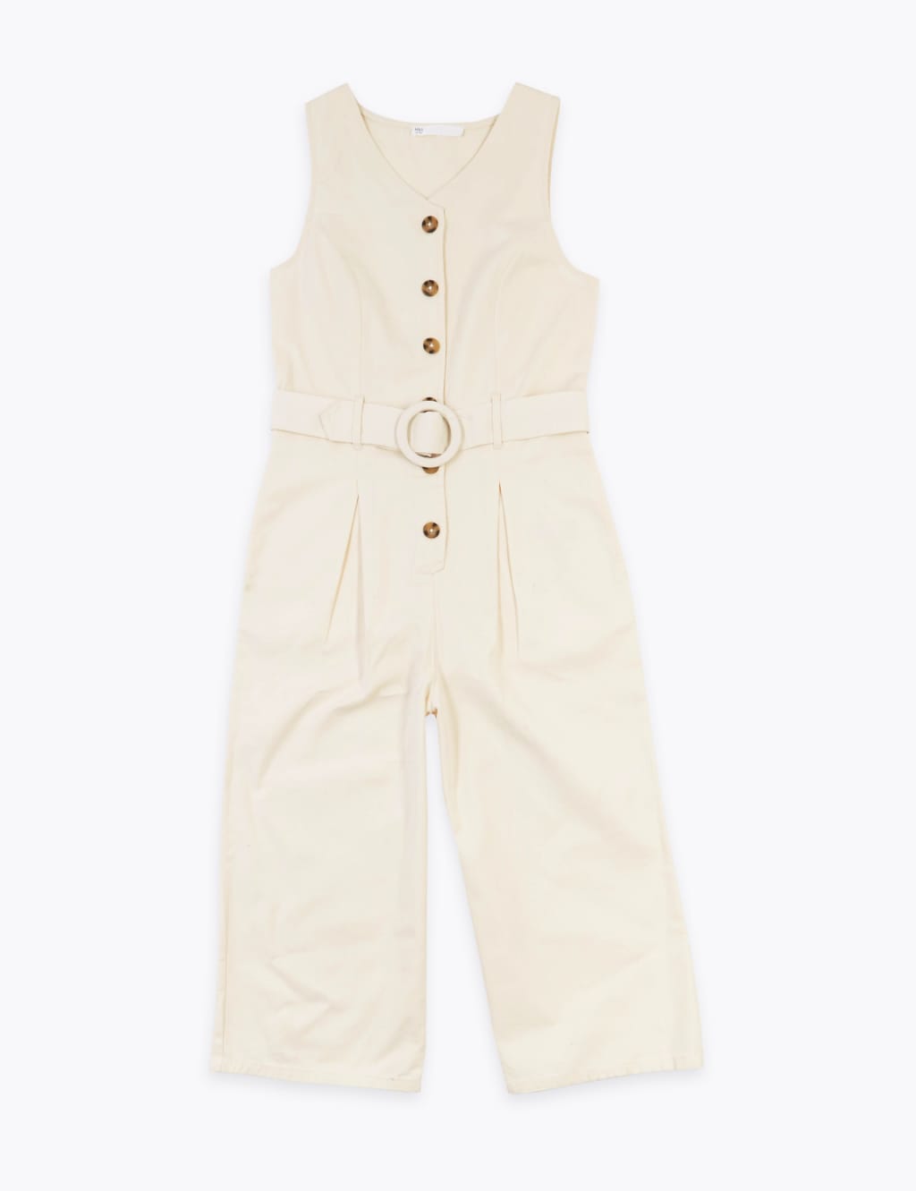 Cotton Belted Jumpsuit (6-16 Yrs) 2 of 4