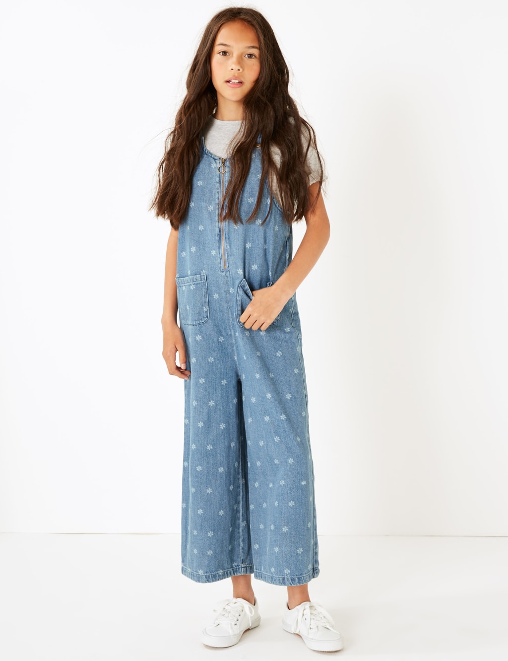Daisy print jumpsuit store