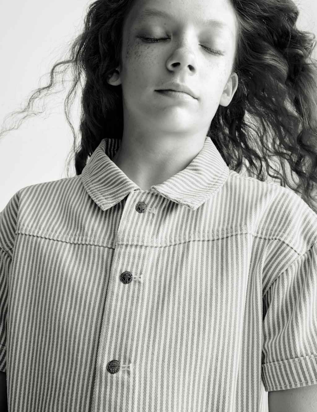 Pure Cotton Denim Playsuit (2-16 Yrs) 6 of 6