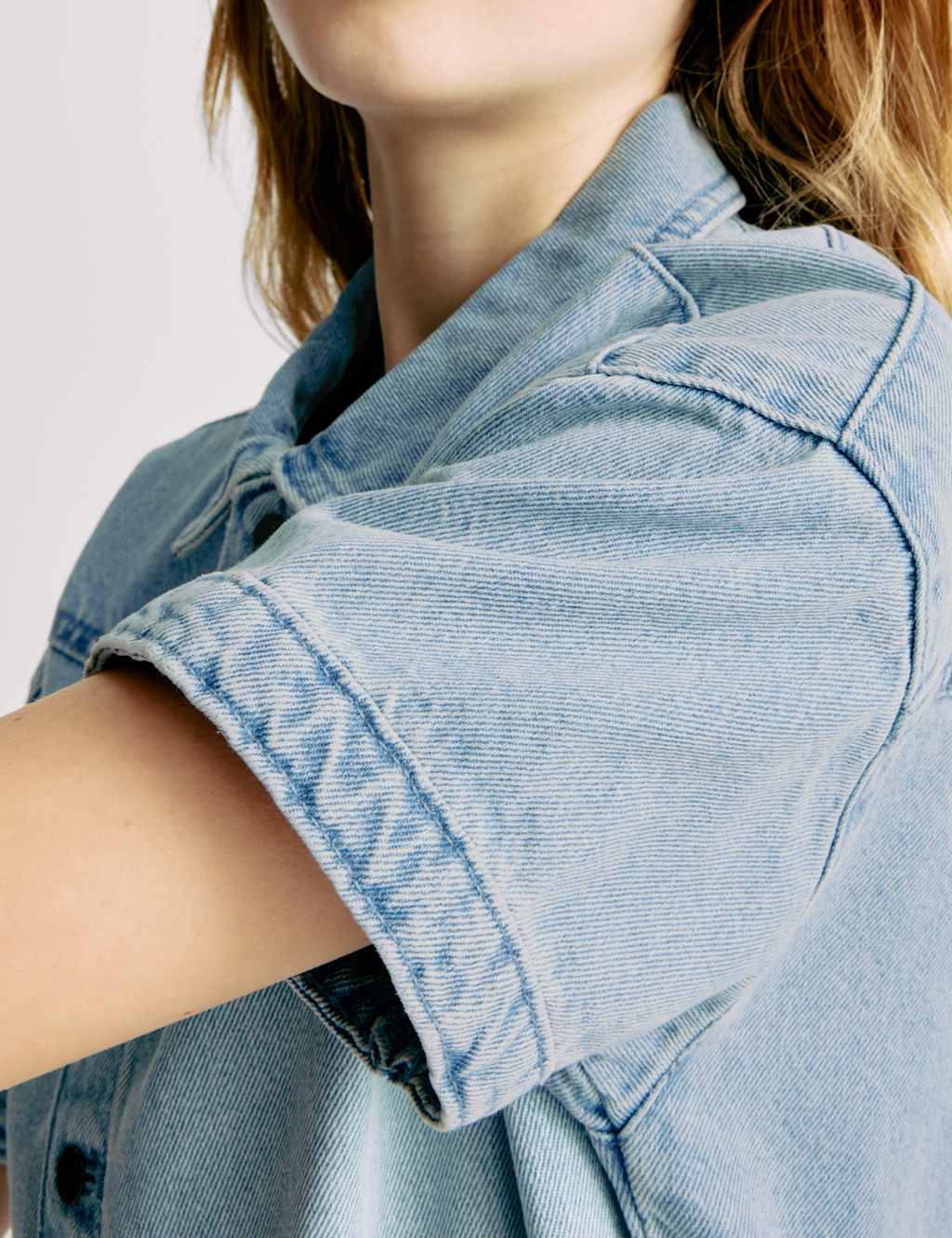 Pure Cotton Denim Playsuit (2-16 Yrs) 3 of 4