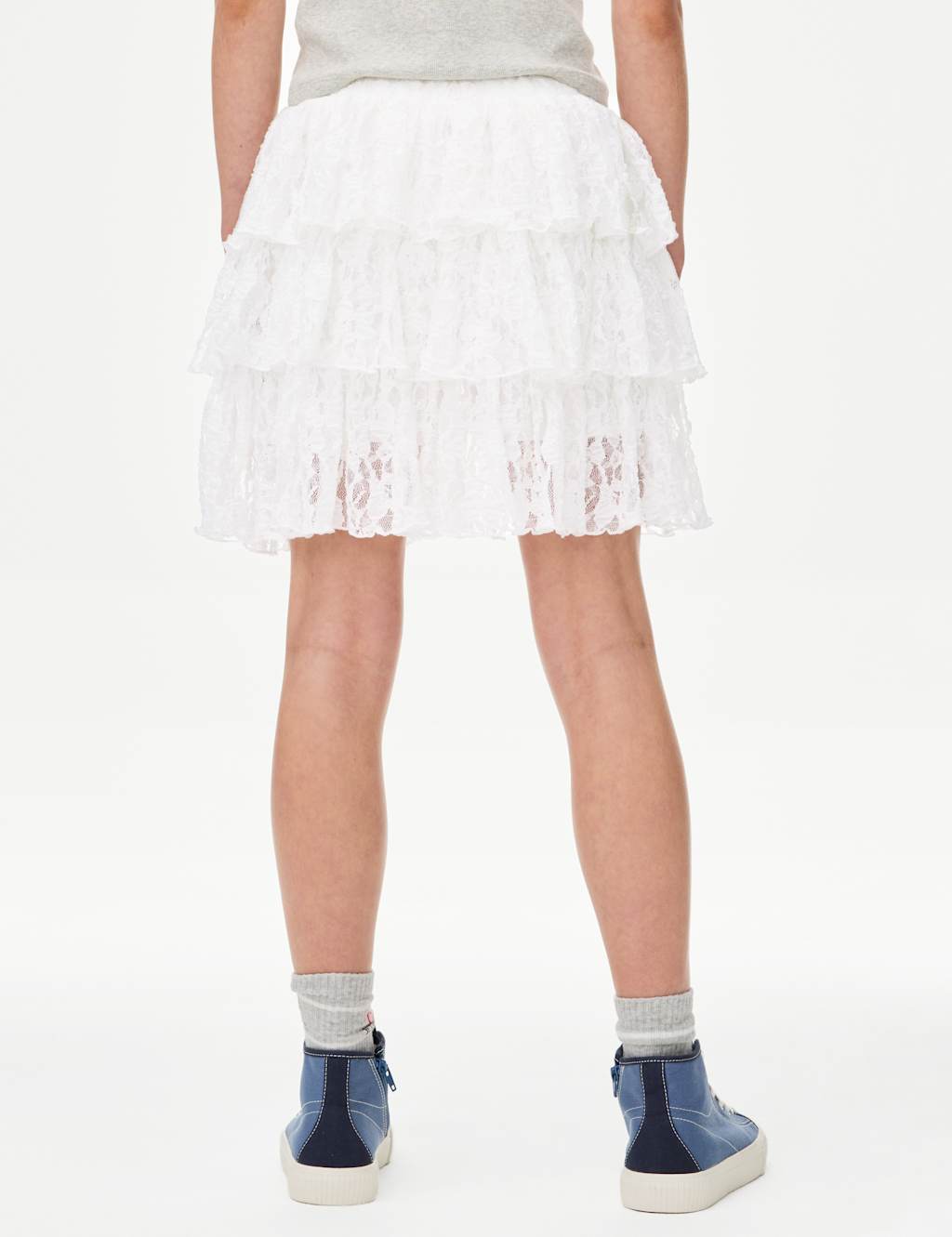 Lace Elasticated Waist Skirt (6-16 Yrs) 5 of 5