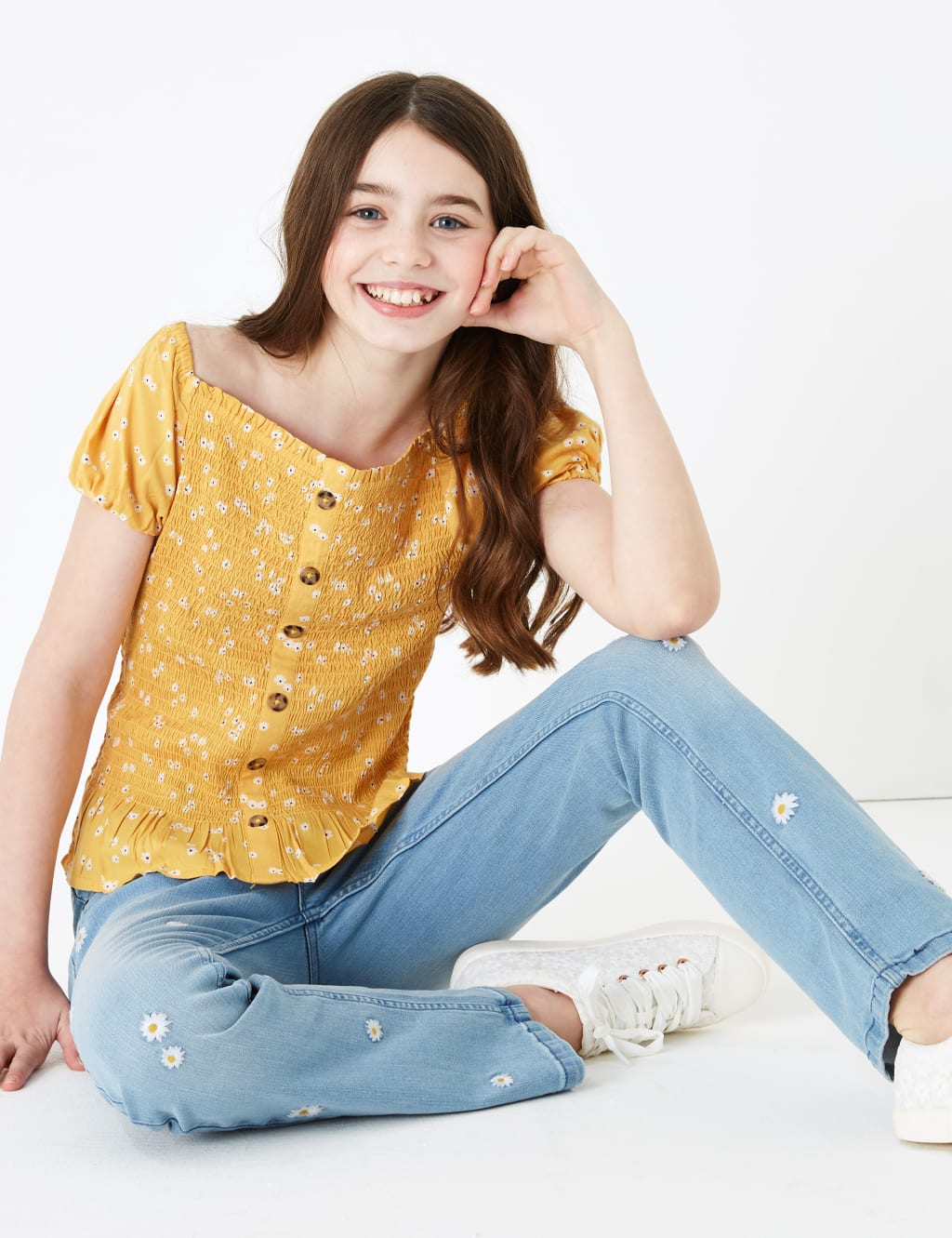 Floral Blouse (6-16 Yrs) 1 of 4