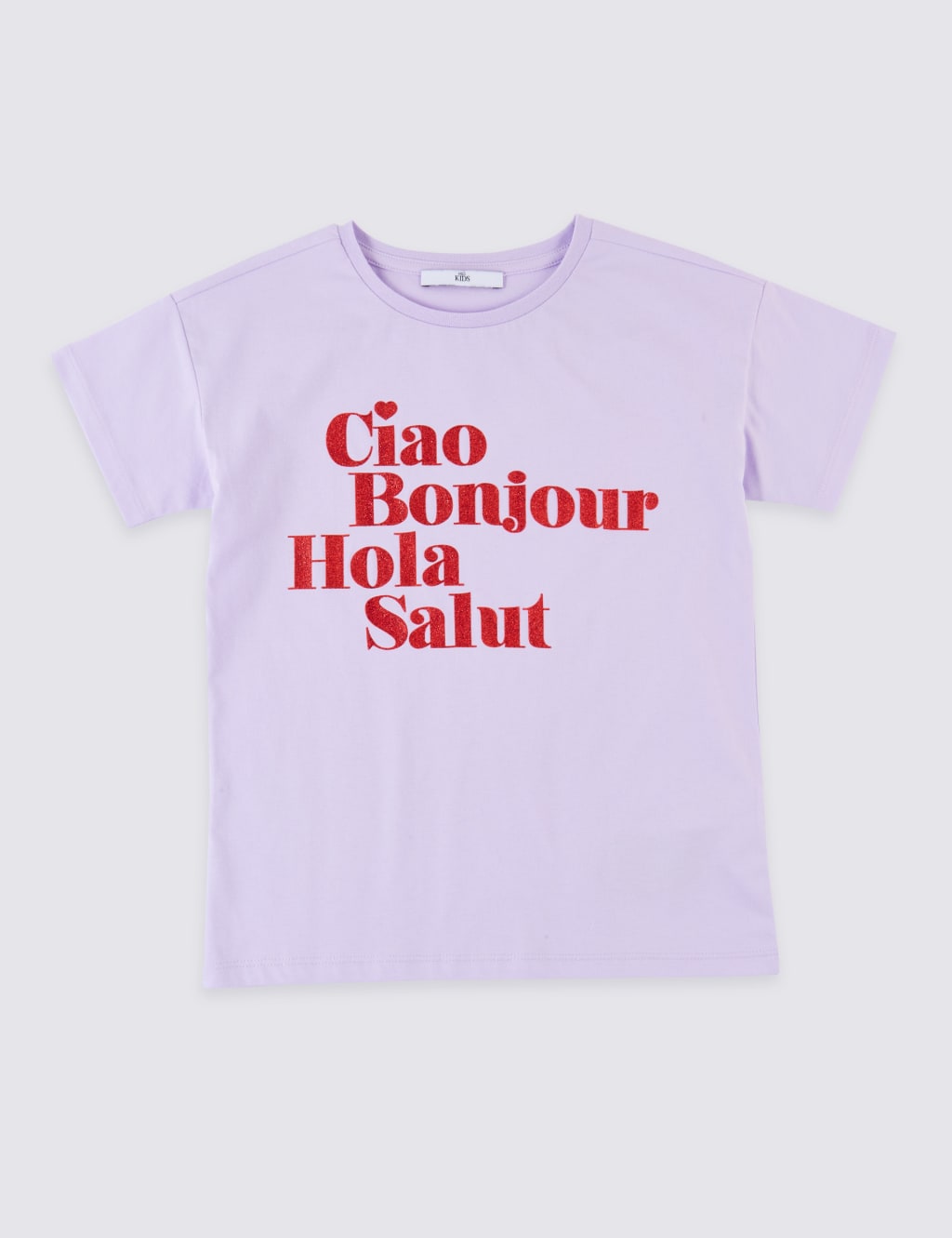 Ciao Hola Slogan T-Shirt (3-16 Years) 2 of 3