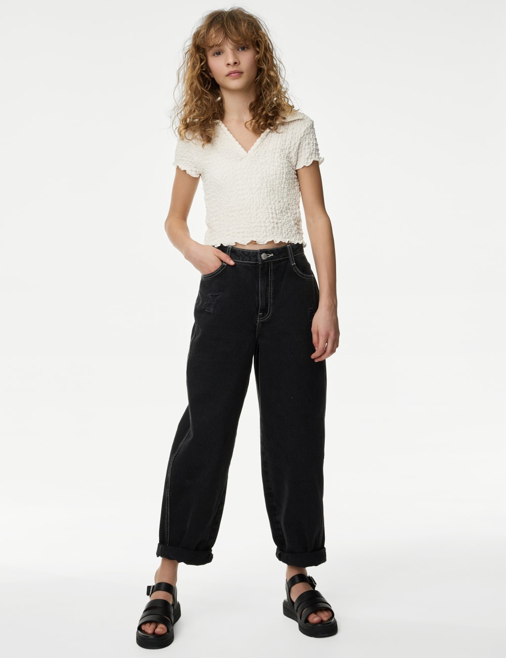 Textured Top (6-16 Yrs) 3 of 5