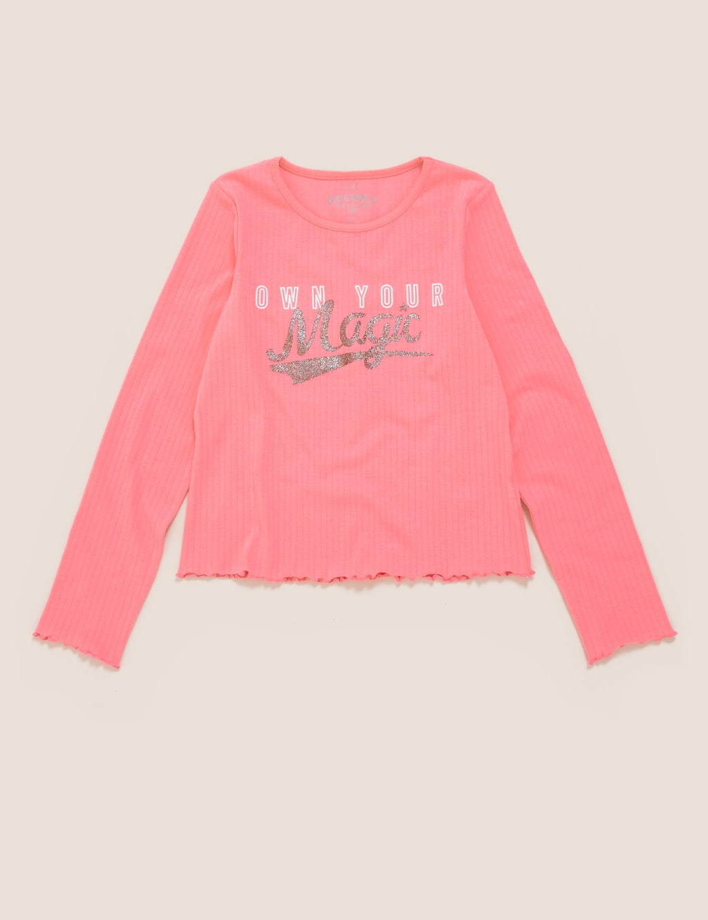 Cotton Own Your Magic Slogan Top (6-14 Yrs) 2 of 4