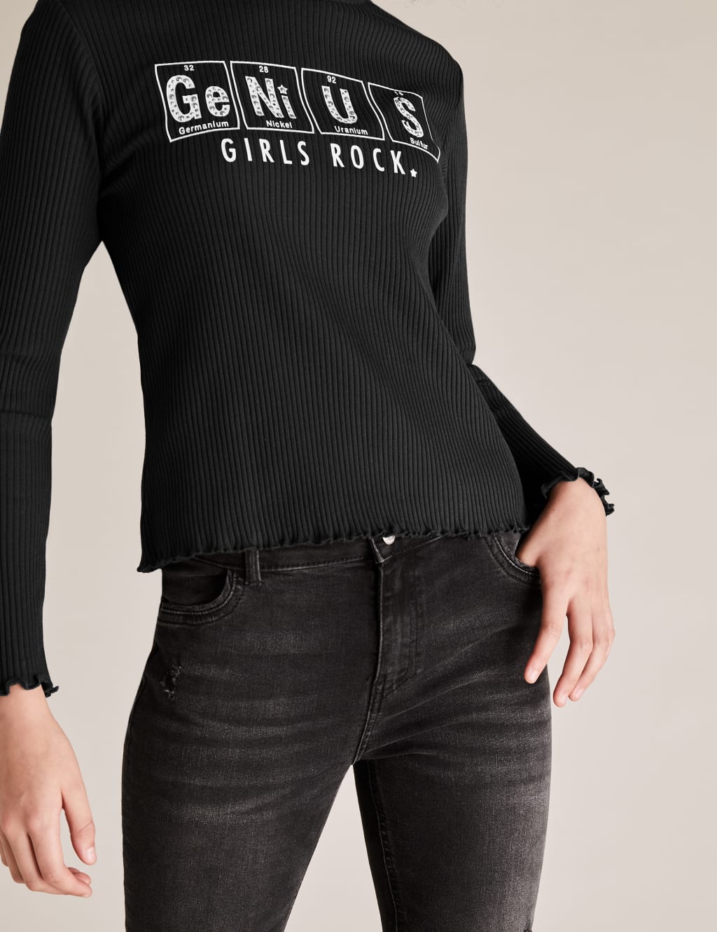 Cotton Genius Slogan Top (6-14 Yrs) 3 of 5