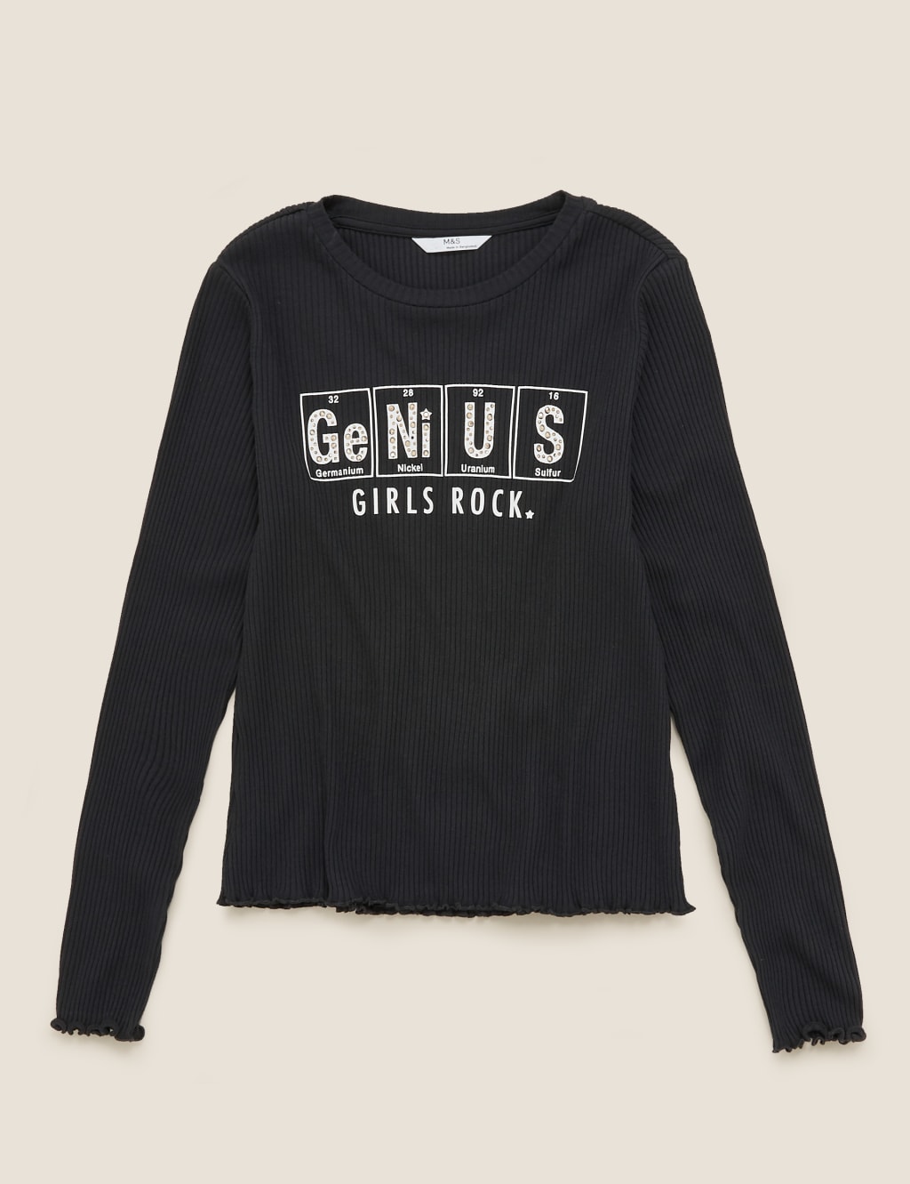 Cotton Genius Slogan Top (6-14 Yrs) 2 of 5