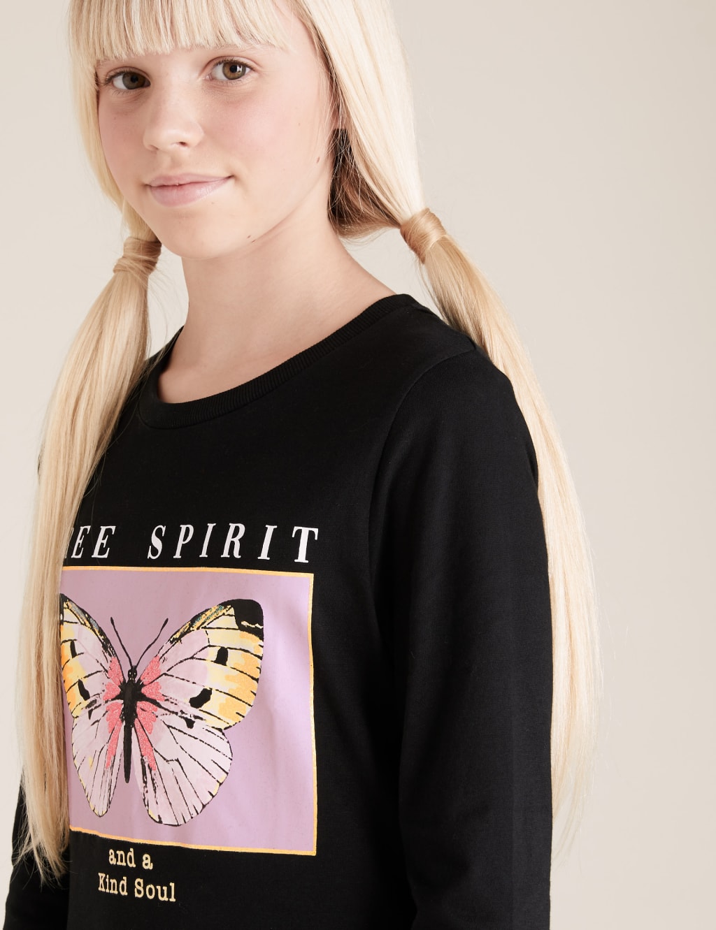 Pure Cotton Butterfly Top 3 of 4