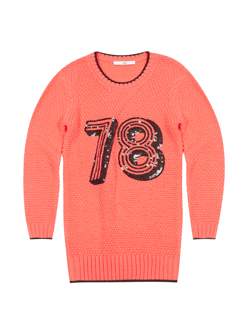 Sequin Number Jumper Dress (5-14 Years) 2 of 3