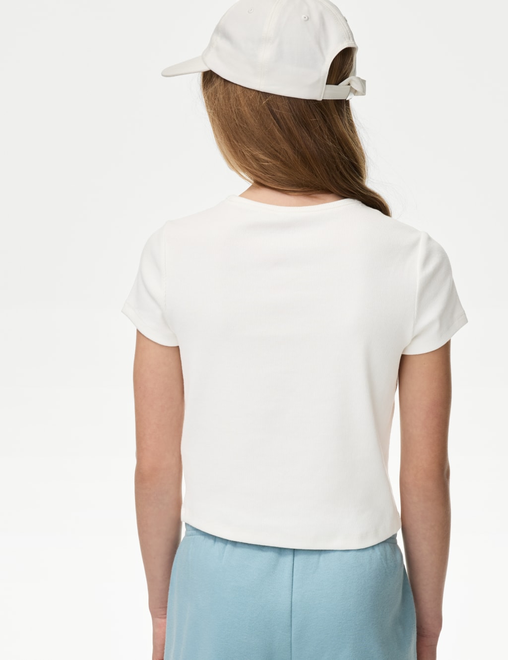 Cotton Rich Ribbed T-Shirt (2-16 Yrs) 4 of 5