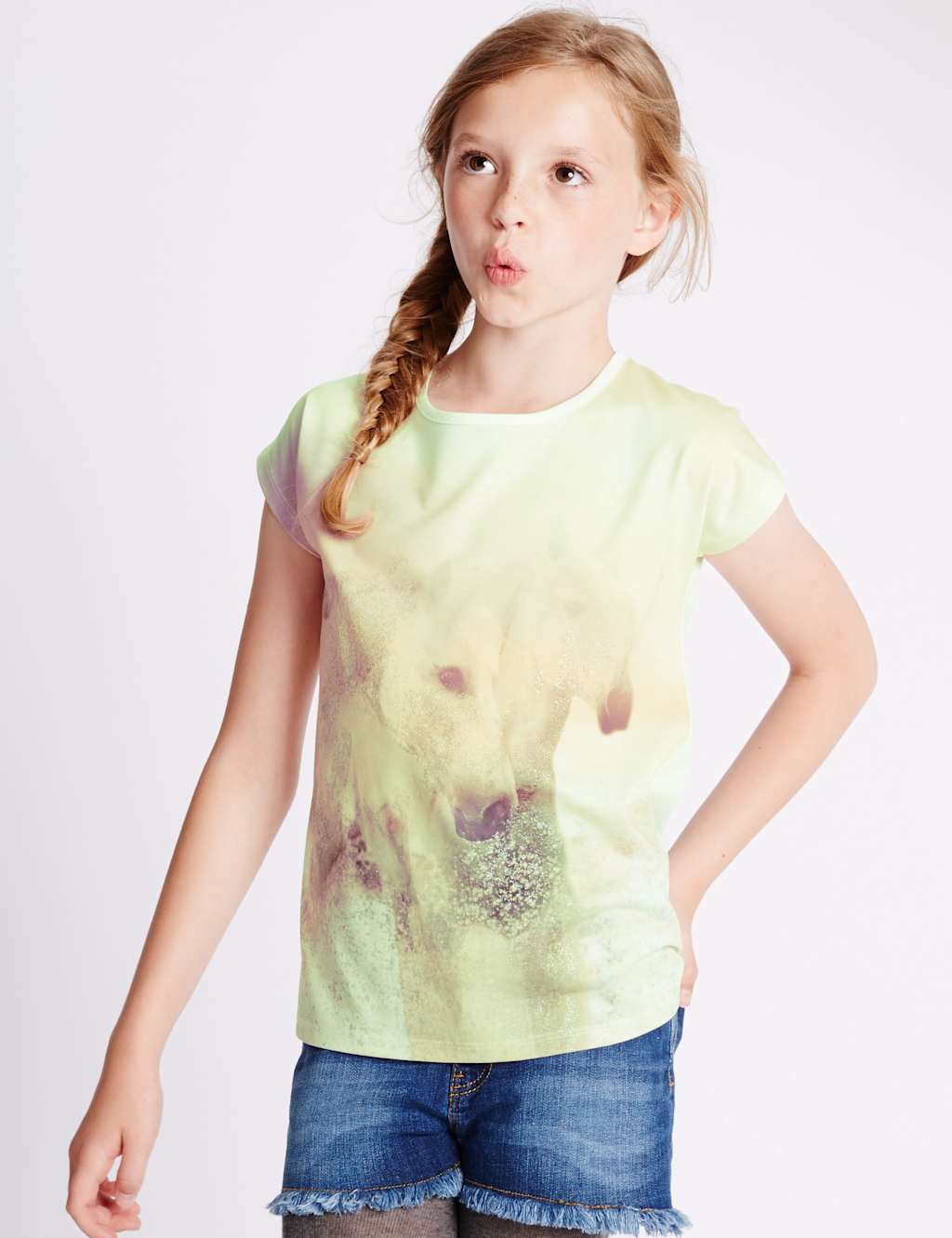 Short Sleeve Horse T-Shirt (5-14 Years) 1 of 4