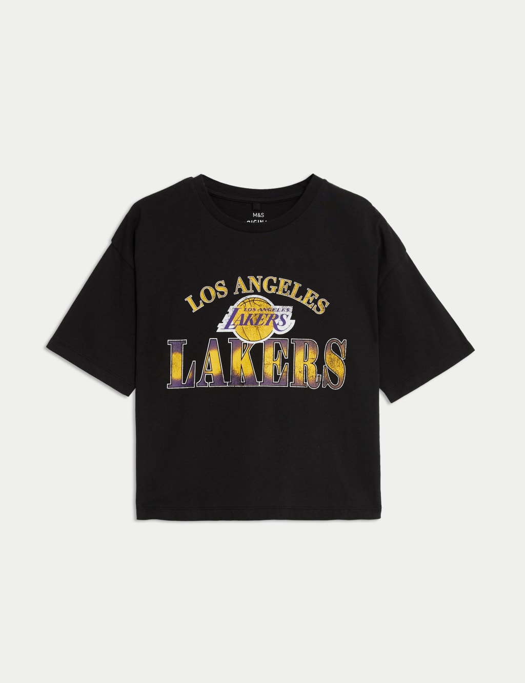 NBA LA Lakers T Shirt 6 16 Yrs M S Collection M S
