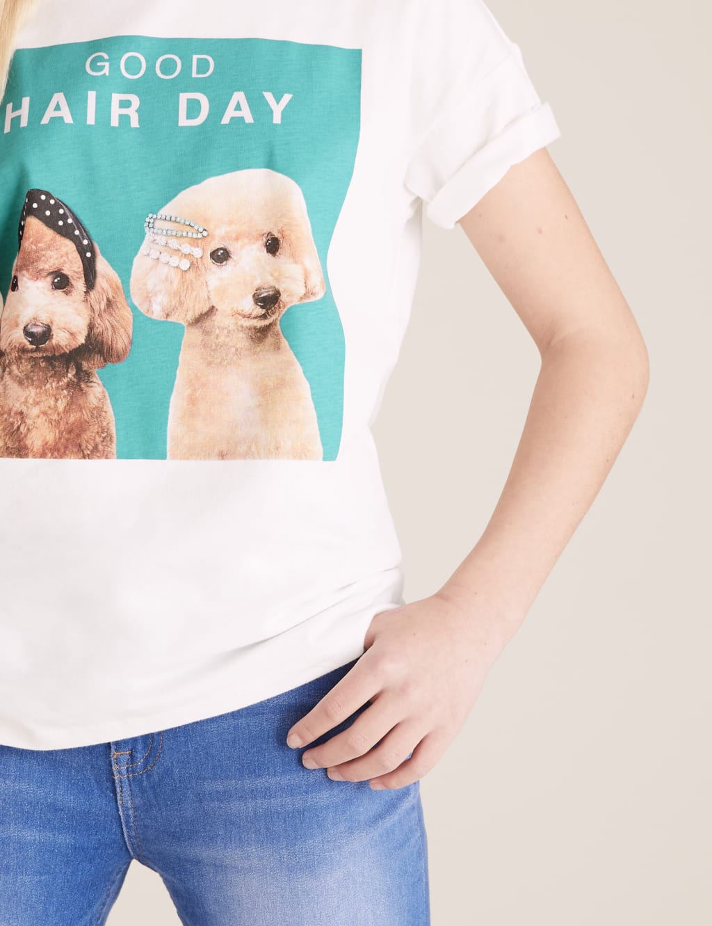 Cotton Dog Slogan T-Shirt (6-16 Yrs) 3 of 4