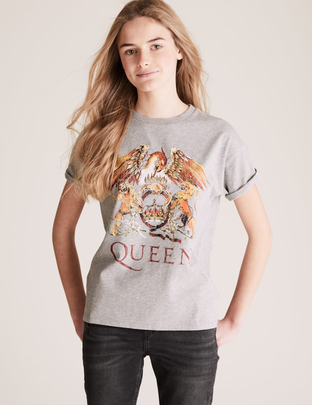 Pure Cotton Queen™ T-Shirt (6-14 Yrs) 1 of 6