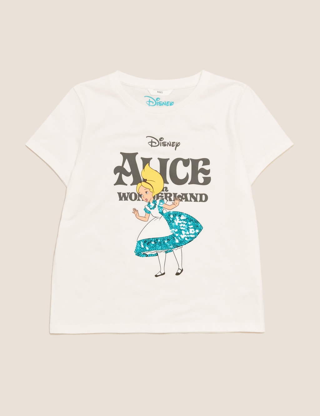 Pure Cotton Alice in Wonderland™ T-Shirt (6-16 Yrs) 2 of 5