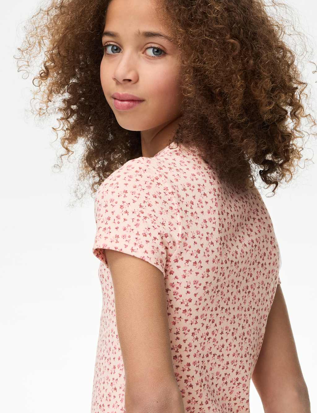 Cotton Rich Ditsy T-Shirt (6-16 Yrs) 4 of 6