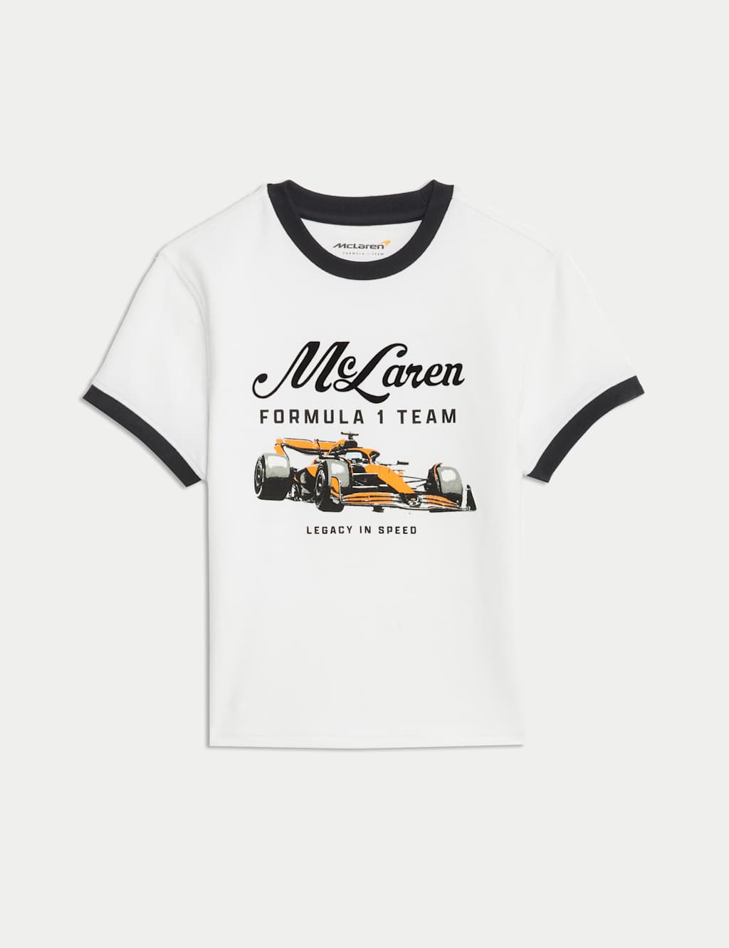 Cotton Rich McLaren F1 Team Cropped Top (2-16 Yrs) 2 of 7